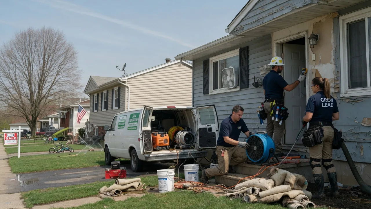 Flood Cleanup in Scotts Hill, TN near me