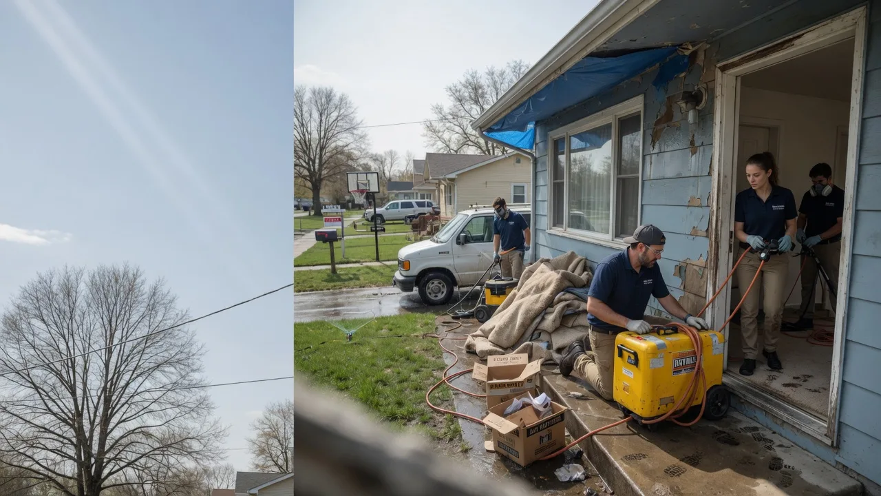 Basement Flood Cleanup in Scotts Hill, TN near me